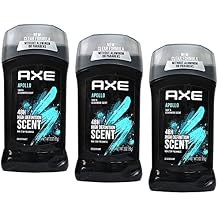 Axe Fresh Deodorant Stick, Apollo 3 oz (Pack of 3)