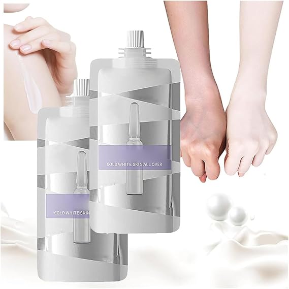 Skin Whitening Body Lotion-Japanese Whitening Cream,Cold White Skin All Over Cream,Long Lasting Hydration Moisturizing Lotion,Improve Skin Texture,Cold White All Over Lotion the Body (2)