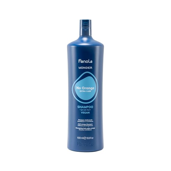 Fanola Wonder Blue Shampoo & Anti-Brass Hair Toner, 33.8 oz