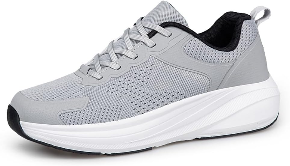 LEADER SHOW Men's Walking Shoes Lightweight Breathable Running Shoes Comfortable Fashion Sneakers