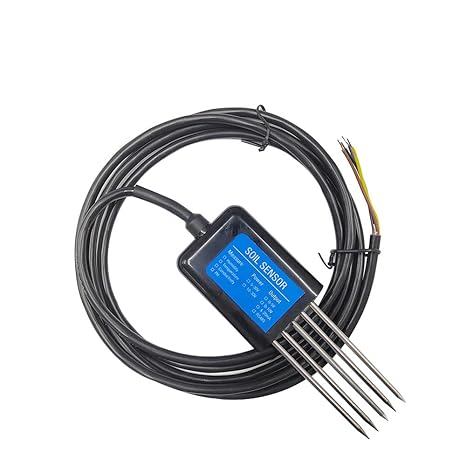 RS485 Output Soil Temperature Humidity Moisture PH Sensor