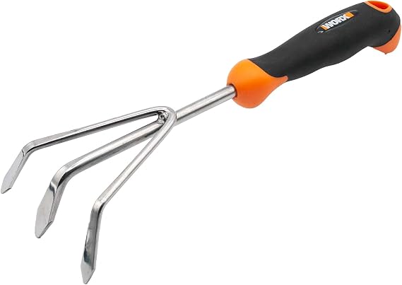 Worx WG003 3-Tine Hand Garden Cultivator