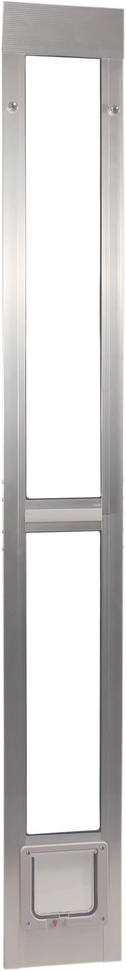 Ideal Pet Modular Aluminum Pet Patio Door, Mill (Silver)