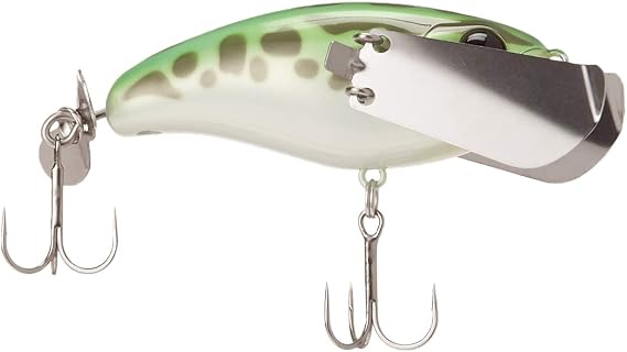 Jackall JPOMPJR-GF Pompadour Jr Bait, Green Frog,5/8 oz