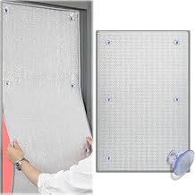 Window Film Heat Blocking,Heat Reflective Window Film,Sun Room Aluminized Film Insulation Film,No Glue Sun Block Sticker,Anti Glare Anti UV Privacy Glass Tint Film,WxH-30x120cm(12x4in)