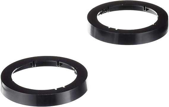 Scosche SS65 1" Universal Car Speaker Spacer Rings for 6-6.5 Aftermarket Speakers Compatible with Most Import and Domestic Vehicles - Car Audio Speaker Adapter - Car Speaker Spacers - Sold in Pairs