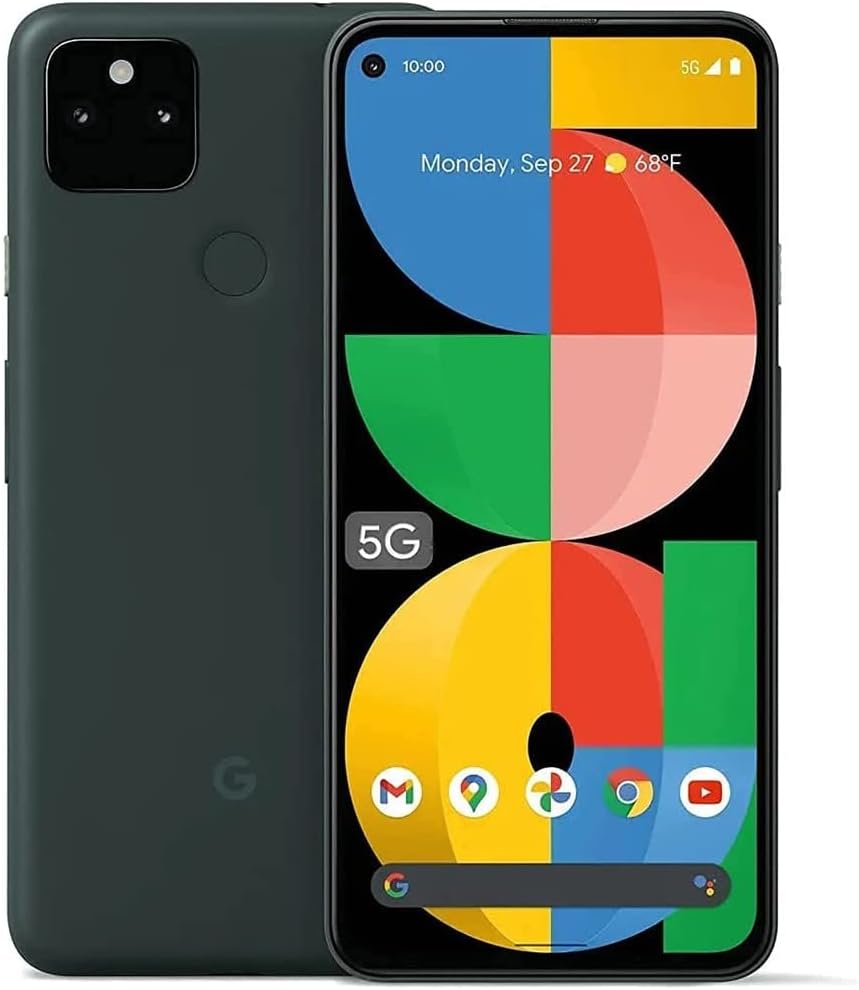 Google Pixel 5a 5G G4S1M, 128 GB, Mostly Black, SIM Free Refurbished Product