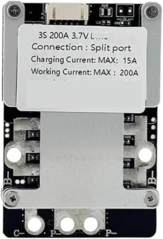 3S 12V 200A Lithium Battery Charger Protection Board Spit Port 18650 Li-ion Battery 1000W 2000W Energy Storage