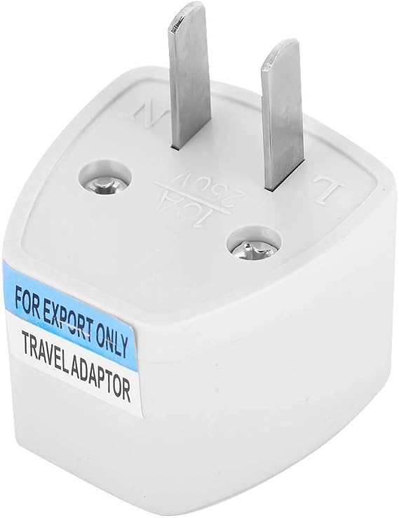 Travel Plug Adapter, Universal Power Plug, Adaptor Charger for UK, AU, EU Plug to US, International Power Plug for USA Canada Application