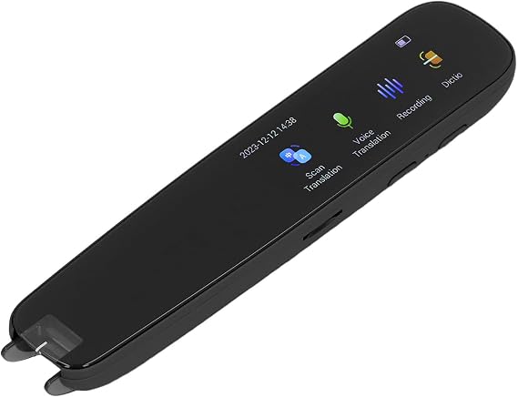 Translation Scanning Pen, High Accuracy 112 Languages Translator Device, Smart Portable High Speed Translation Pen Scanner, OCR Mobile Reader Scanner