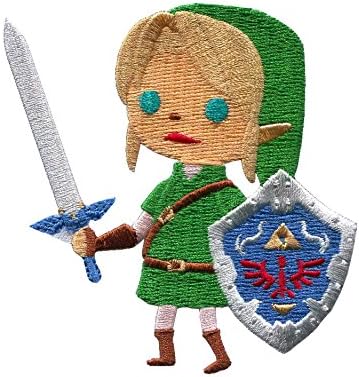 Legend of Zelda Hyrule's Royal Crest Gold Logo Patch