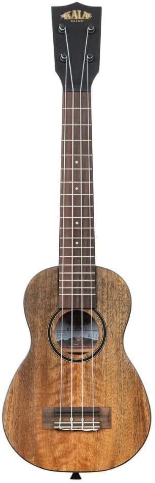Kala Curly Mango Long Neck Soprano Ukulele, Premium Mango Wood with Rich Tone, Lightweight Design for Beginners & Intermediate Players, Ideal for School and Personal Use