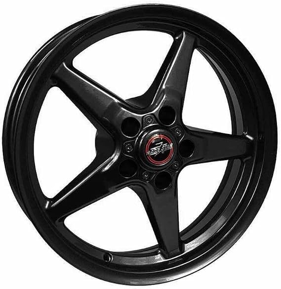 Race Star - 92 Drag Star 15x10.00 5x4.75bc 5.50bs Direct Drill Gloss Black Wheel (92-510250B)