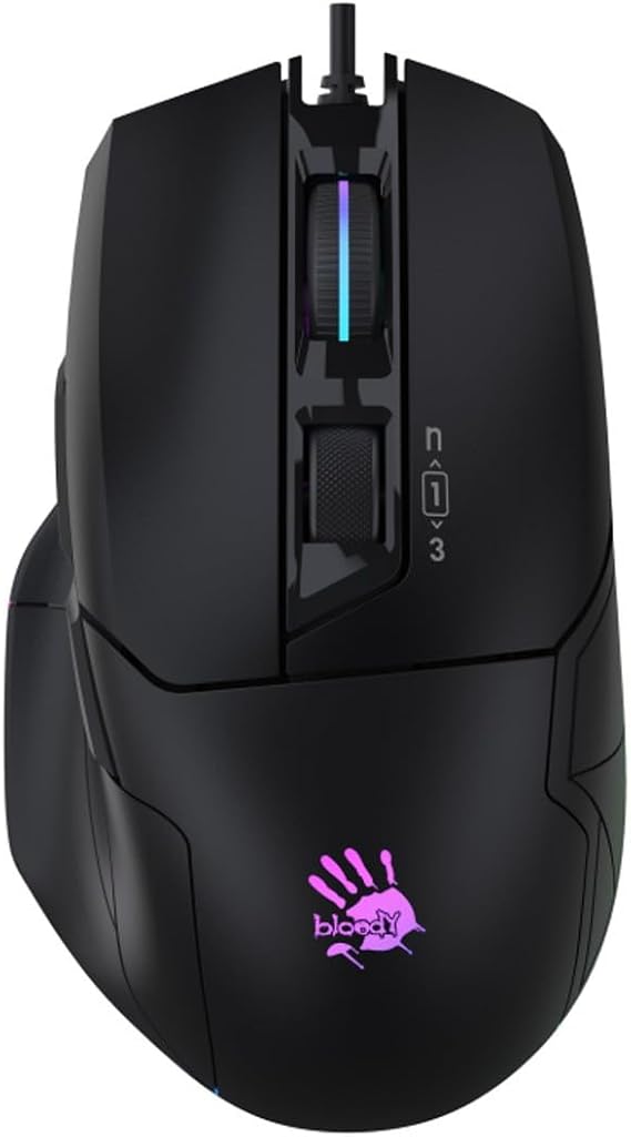 Bloody Gaming W70 Max Gaming Mouse 10,000 CPI 250 IPS RGB Gaming Mouse