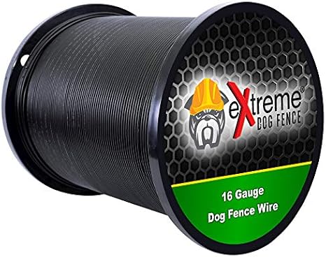 Extreme Dog Fence Thick Dog Fence Boundary Wire - 2500 Feet of High Performance In-Ground Electric Dog Fence Wire -16 Gauge (AWG) Long Lasting Perimeter Wire