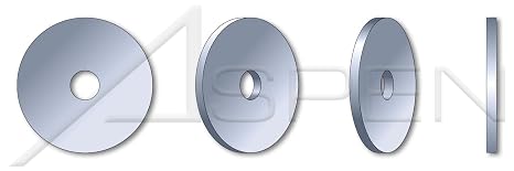 (50 pcs) M20, DIN 9021 / ISO 7093, Metric, Fender Washers, Steel, Zinc Plated