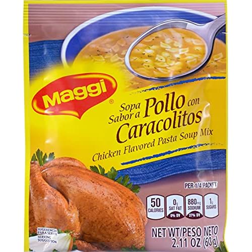 Maggi Chicken Flavored Pasta Soup Mix, 2.11 oz