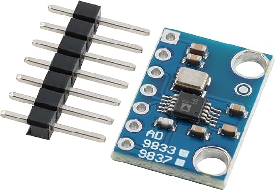 AD9833 Programmable Waveform Generator Module - DDS Signal Source with Sine, Triangle, Square Waves