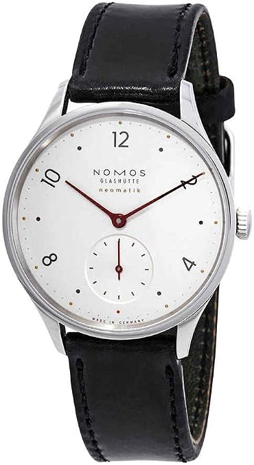 Nomos Minimatik Automatic White Silver Dial Men's Watch 1203