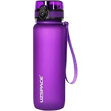 Uzspace 800ml - New Size-Length 25 cm-Tritan Water Mat Bpa Odor Leak No PURPLE