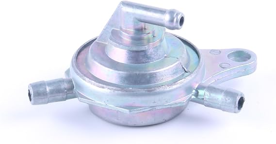 Glixal 3-Port Vacuum Fuel Petcock for GY6 49cc 50cc 150cc Scooter Moped ATV