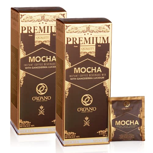 2 Boxes ORGANO Gourmet Cafe Mocha 30 sachets