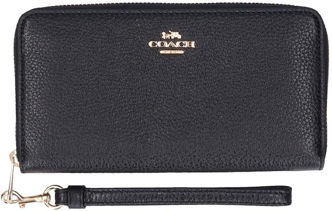 Coach IMBLK Wallet, Black, One size