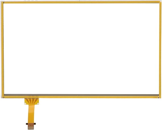 7 Inch Navigation Touch Screen Digitizer Glass Replacement for 2014-2018 RAV4 2015-2017 Camry, 12-Pin Capacitive Touch Panel Repair, Tempered Glass, C070VTN01