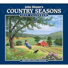 John Sloane's Country Seasons 2025 Deluxe Wall Calendar Calendar Wall Calendar, July 16, 2024