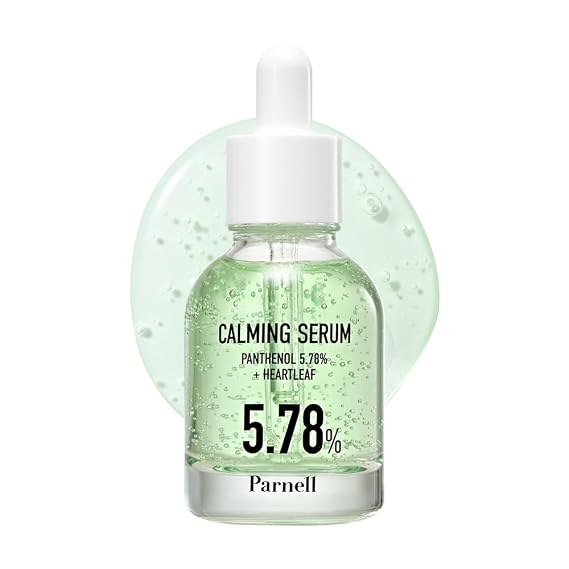 Parnell Panthenol 5.78% | 30ml / 1.01 fl.oz. | Heartleaf Calming Serum, soothing & moisturizing serum, korea skin care, korea beauty