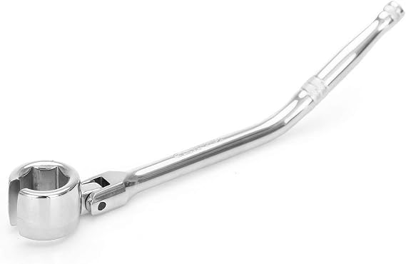 VCT O2 Oxygen Sensor Wrench with Contour Handle and Flexible Head, Chrome-Vanadium Steel 7/8"