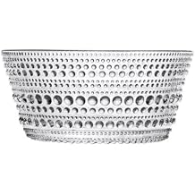 Iittala Kastehelmi Dew Drop 7-3/4-Ounce Glass Bowls, Clear, Set of 2