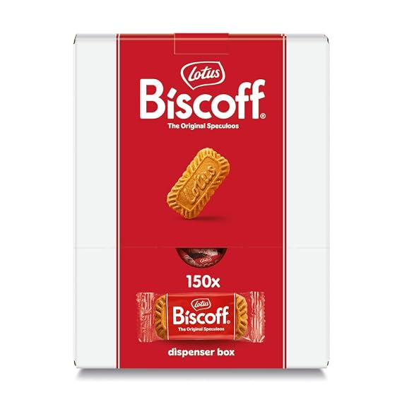 Biscoff Cookies, 0.22 Oz, Dispenser Of 150 Cookies