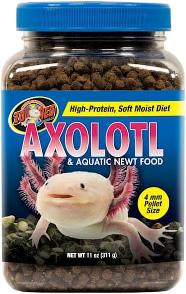 Zoo Med Axolotl & Aquatic Newt Food, 11 oz.