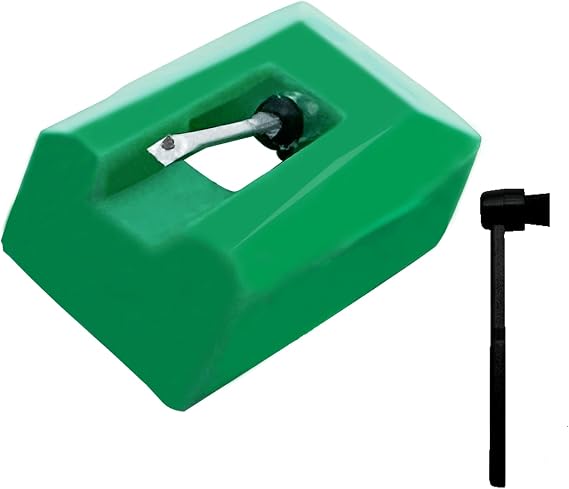 ATN95E Elmas Kayıt İğnesi Değiştirme Kalemi, Audio-Technica AT-LP120-USB Pikap Kayıt Oynatıcı ile Uyumlu…