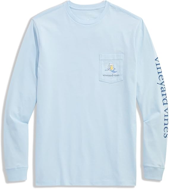vineyard vines Brew Ski Time Long Sleeve Pocket Tee