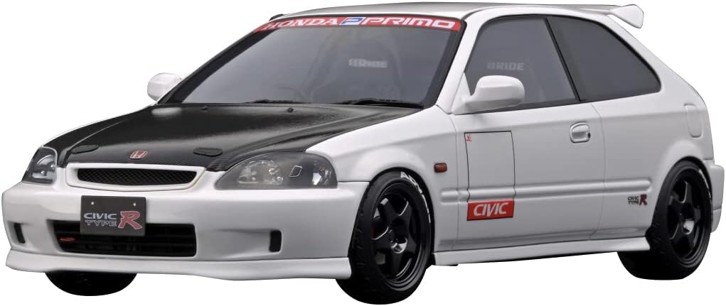 IG2674 Iignition Model 118 Honda CIVIC EK9 Type R White Finished Product