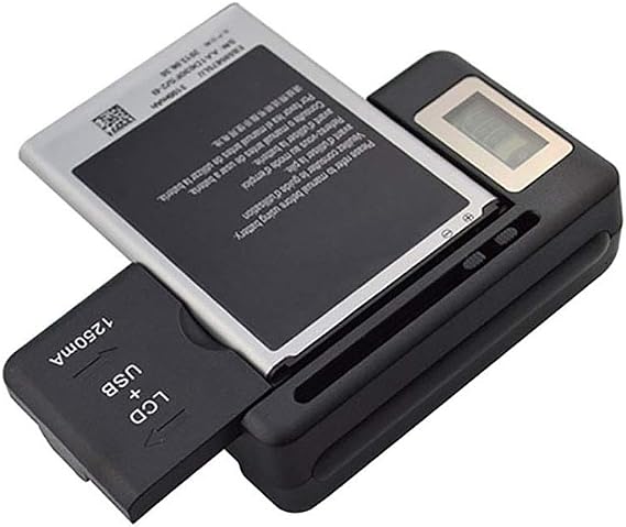 Universal LCD Battery Charger, Travel chargering for Samsung Galaxy S3 S4 S5 Note 2 3 4, Edge, Mega, LG, Huawei, HTC, ZTE, etc