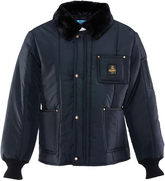 RefrigiWear Men's Iron-Tuff Polar Jacket, Insulated Coat,50F Comfort Rating