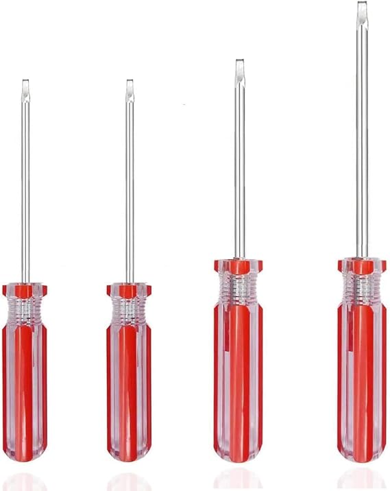 Square Head Screwdriver Set 4 Sizes, SKZIRI 4PCS Square Screwdriver Tool Kits Magnetic Tips SQ0 SQ1 SQ2 SQ3