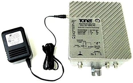 Cable TV Distribution Amplifier, Toner Cable TDA35-1000