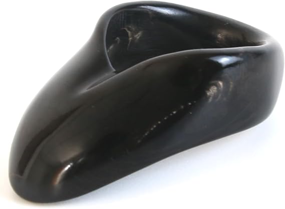 Vermil Archery Thumb Ring - Victory Buffalo Horn - Protective Gear for Thumb Draw in Traditional Archery