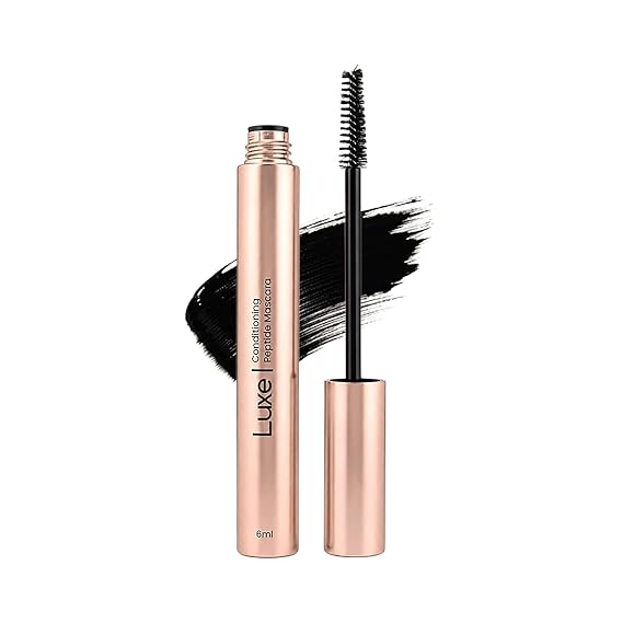 Luxe Conditioning Peptide Mascara, Buildable Volume & Length, Long-Lasting Clump-Free Black, Lash Extension Friendly