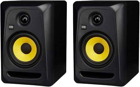 KRK Classic 5 Near-Field 2-Way Studio Monitor, Black (Pair)