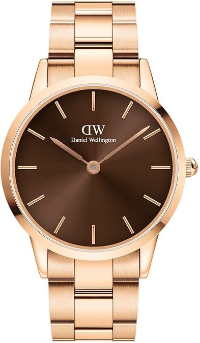Daniel Wellington Iconic Rose Gold Stainless Steel Watches (316L)
