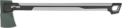 DMOS Axepedition 23.5 Hybrid Axe - Lightweight, Compact Steel Axe for Camping, Overlanding, Survival, Emergency, Off-Road Use