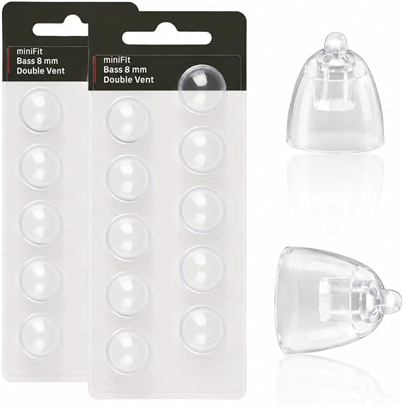 20Pcs Hearing Aid Domes for Oticon Replacements, 8mm