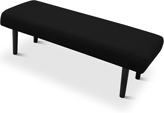 Bench Cover Stretch Washable, Rectangular Dining Seat Cushion Slipcovers | Removable Washable Slipcover for Bench Seat, Elastic Fit Rectangle Bench Covers for Kitchen, Living Room, Banquet