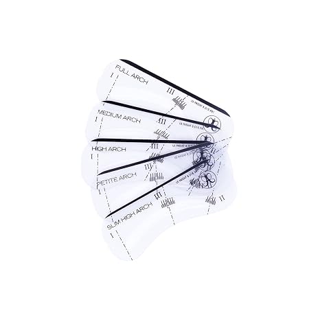 Anastasia Beverly Hills Patented Brow Stencils - Essential Shaping Tools for Precise Filling, Outlining, and Balanced Brow Proportion