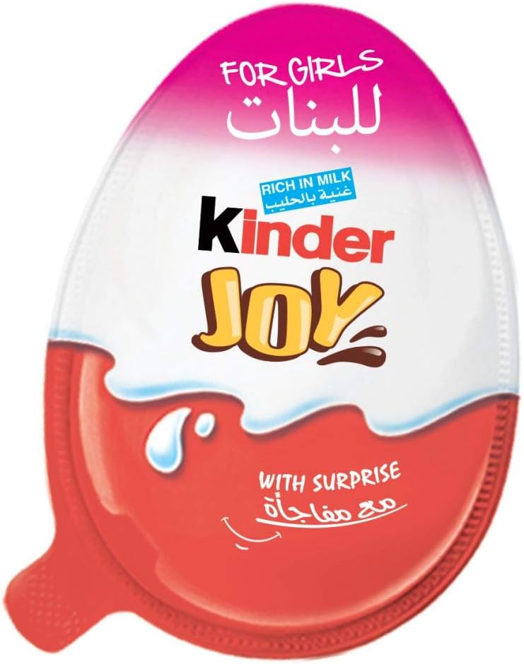 Kinder Joy Kızlar İçin Çikolata, 20gr x 24 adet